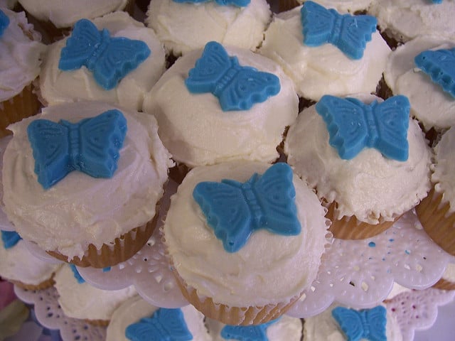 Svatební cupcaky