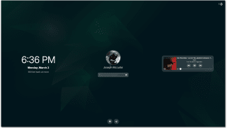 Cinnamon screensaver