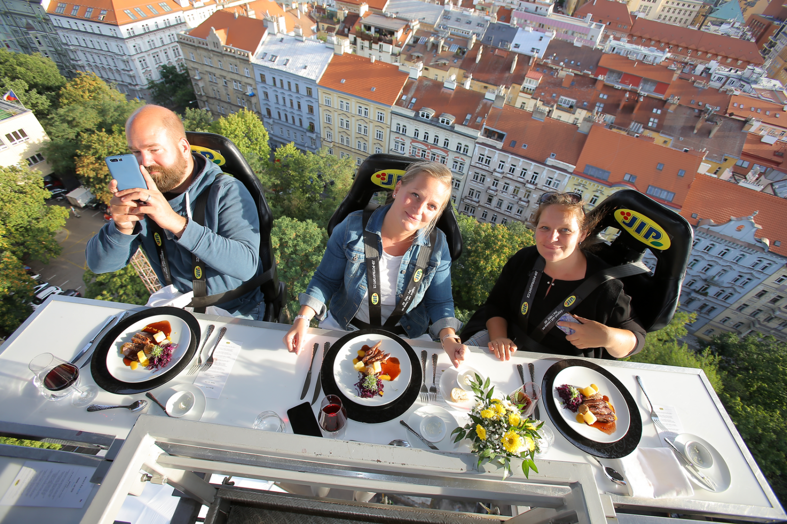 Dinner in the Sky - Riegrovy sady