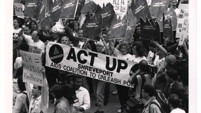 demonstrace ACT UP