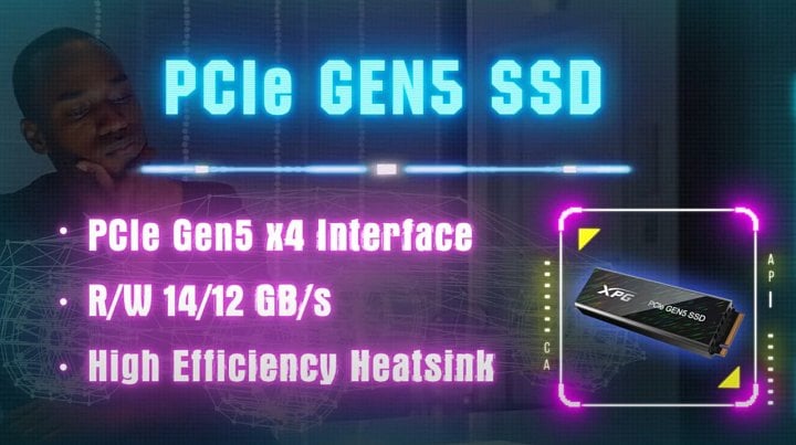 PCIe 5.0 SSD Adata připravované pod značkou XPG