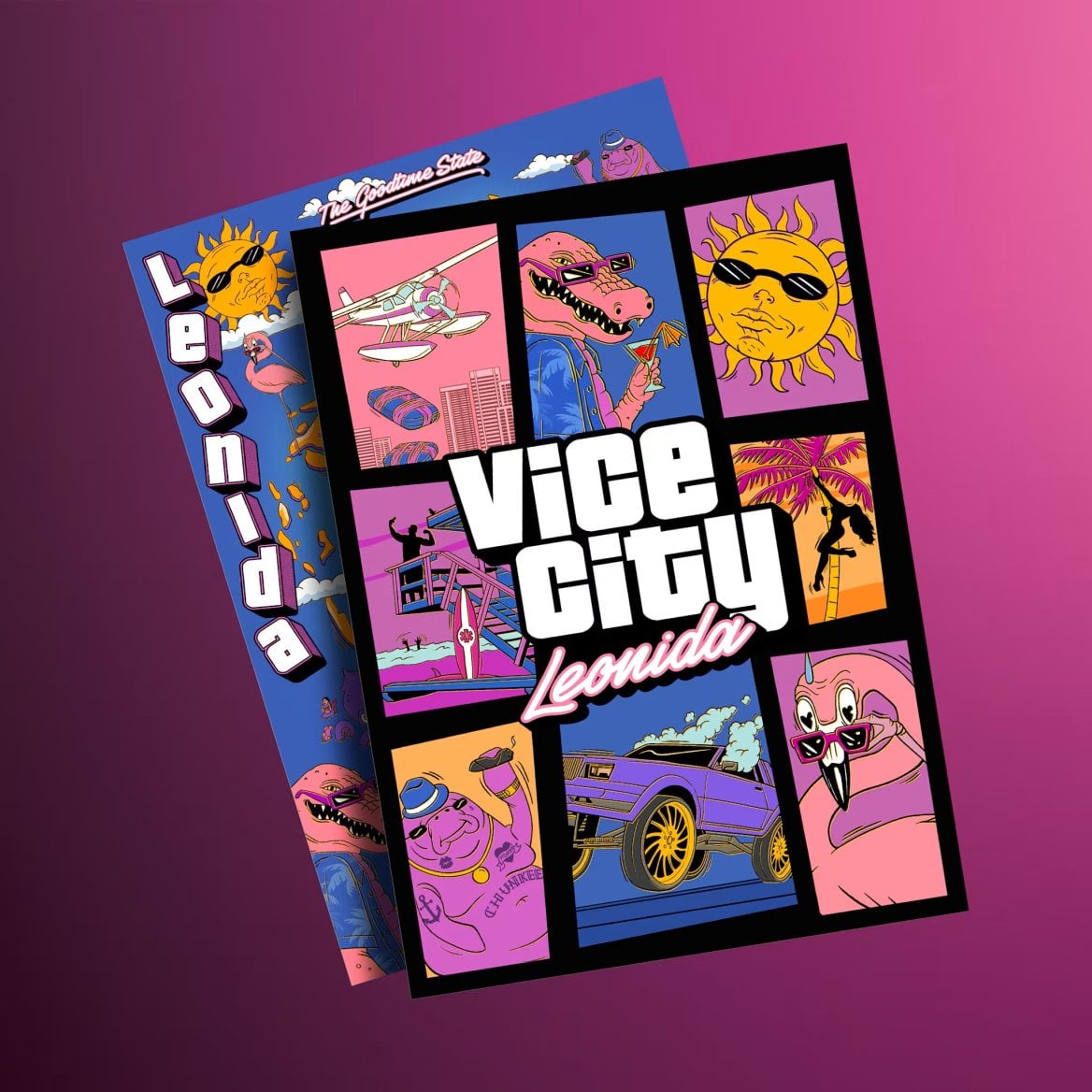 Obsah balení The Goodtime State – Vice City Collection Collector’s Edition
