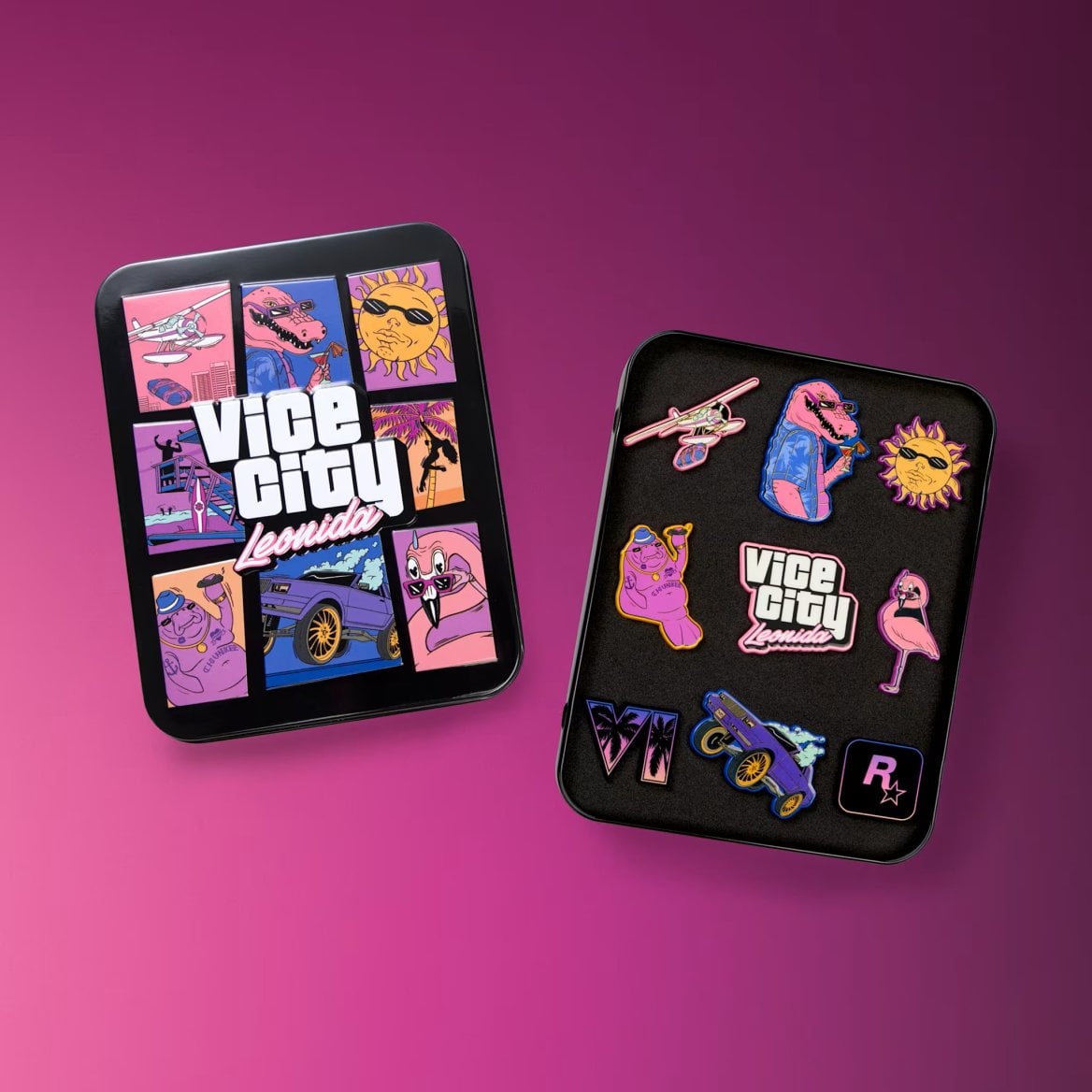Obsah balení The Goodtime State – Vice City Collection Collector’s Edition