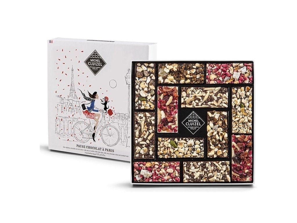 Degustační sada čokolád s ovocem Michel Cluizel