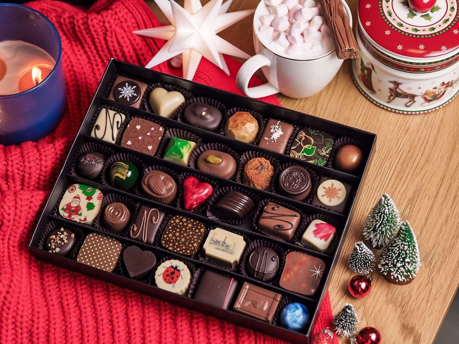 Vánoční bonboniéra