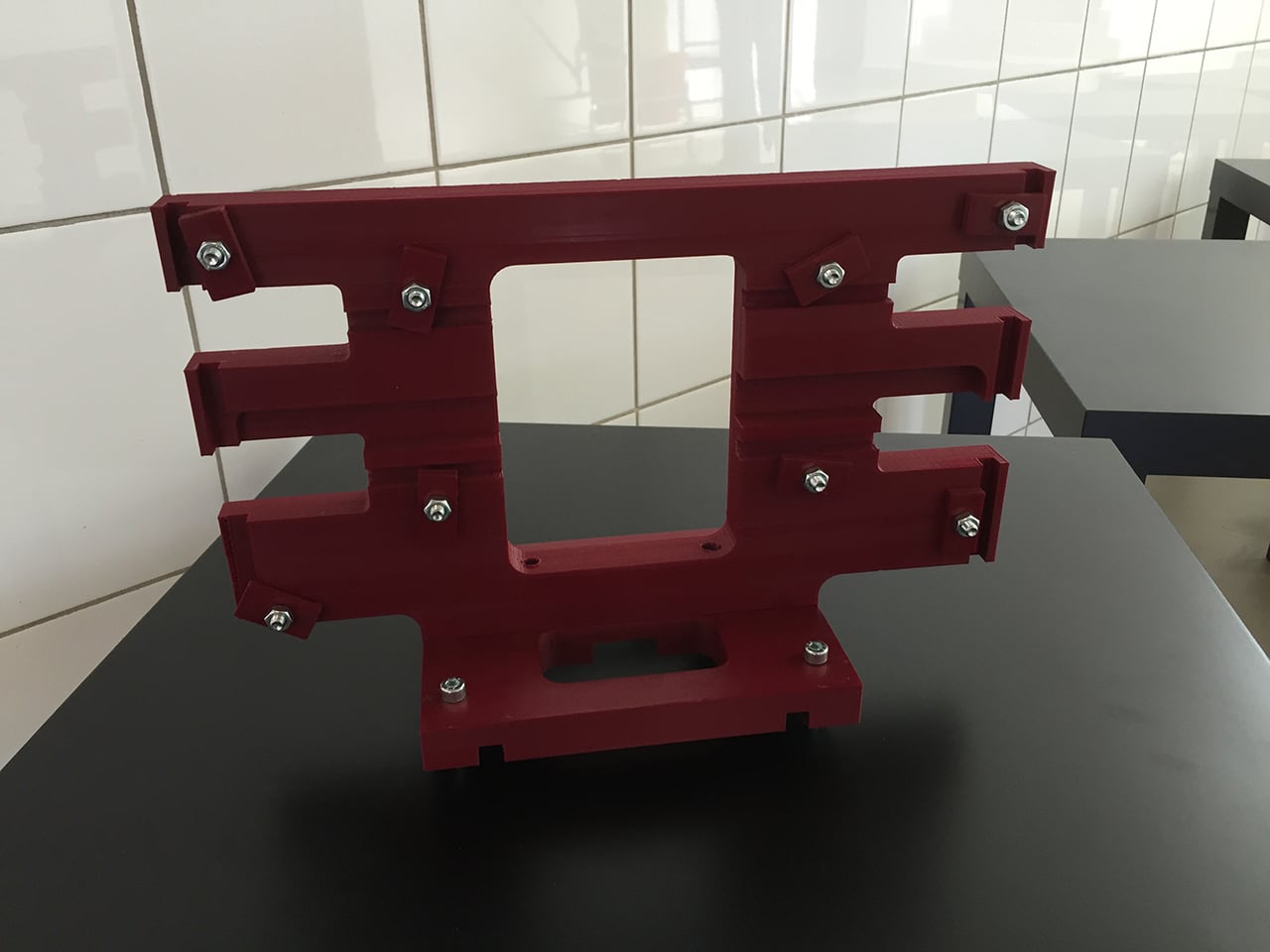 Vytištěný prototyp z prototypové dílny.