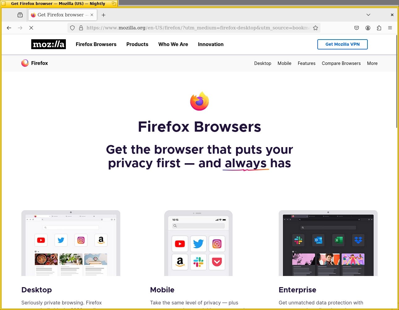 Firefox na Haiku
