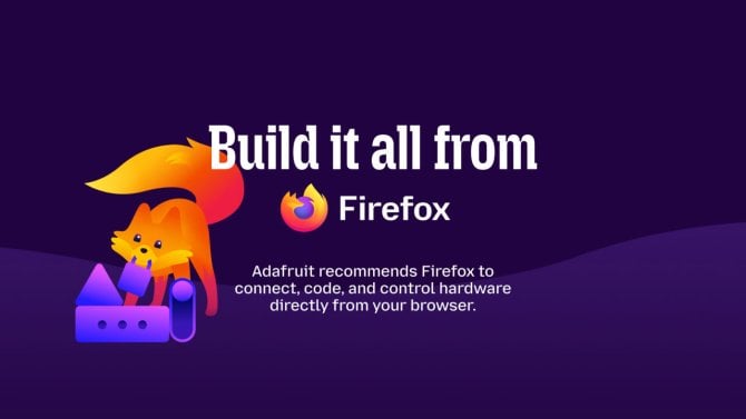 Mozilla Adafruit serial API