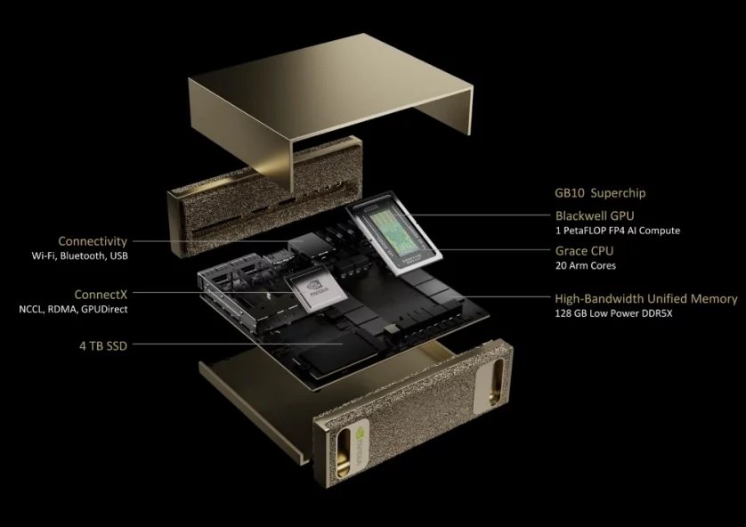 Nvidia Project Digits - komponenty
