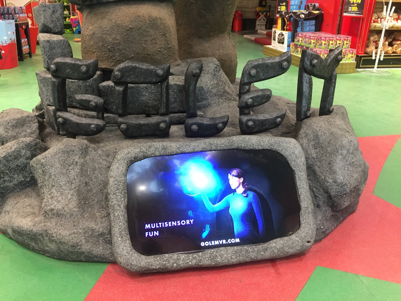 Golem VR od DIVR Labs v pražském hračkářství Hamleys