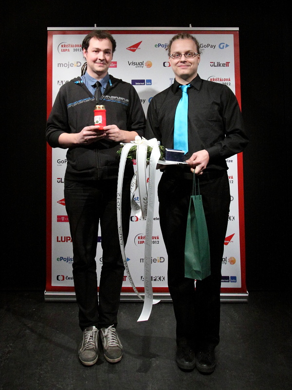 Jakub Hussar a Vojta Bednář, vítězové v kategorii Marketingová inspirace: Prezidentská kampaň Vladimíra Franze