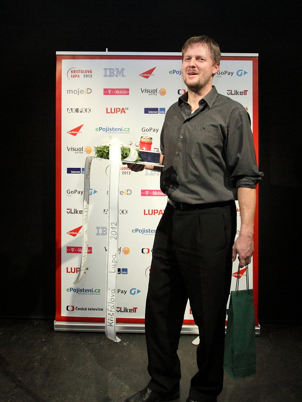 Adam Chvaja, vítěz v kategorii Nástroje a služby: Mapy.cz - turistické mapy