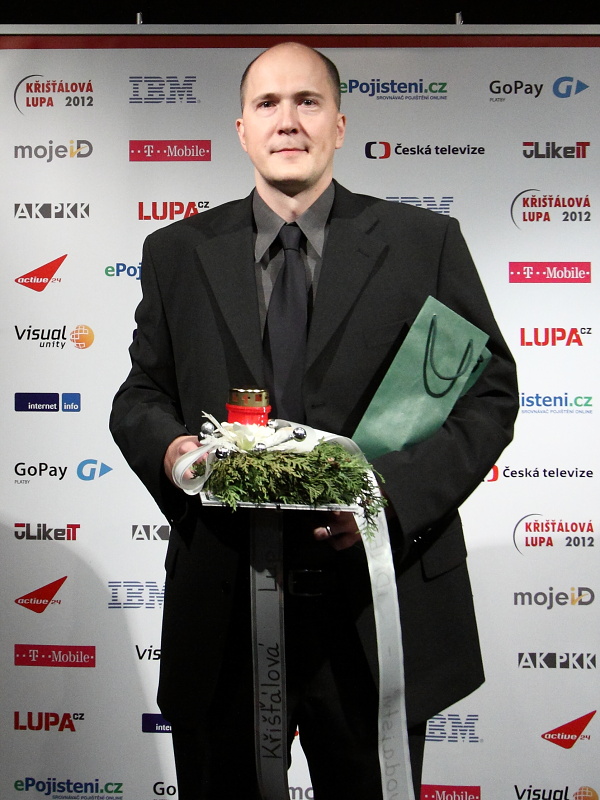 Michal Hanák, vítěz v kategorii Zpravodajství: iDNES.cz