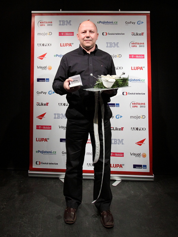 Jaroslav Kábele - vítěz v kategorii Mobilní služba: iDNES.cz - aplikace