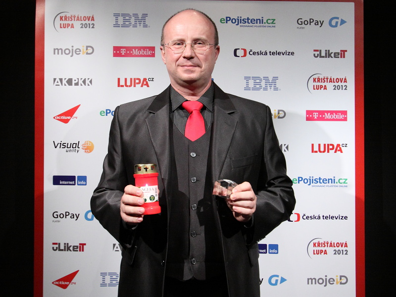 Jindřich Pokora - vítěz v kategorii Veřejně prospěšná služba: Potraviny na pranýři