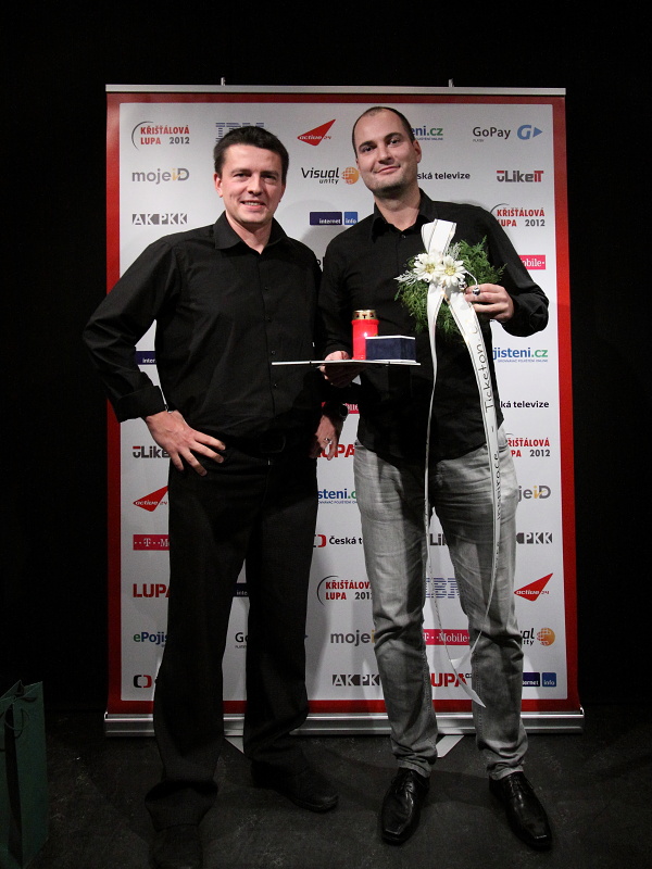 Viktor Mastník a Martin Kasa, vítězové v katergoii E-commerce inspirace: Ticketon.cz
