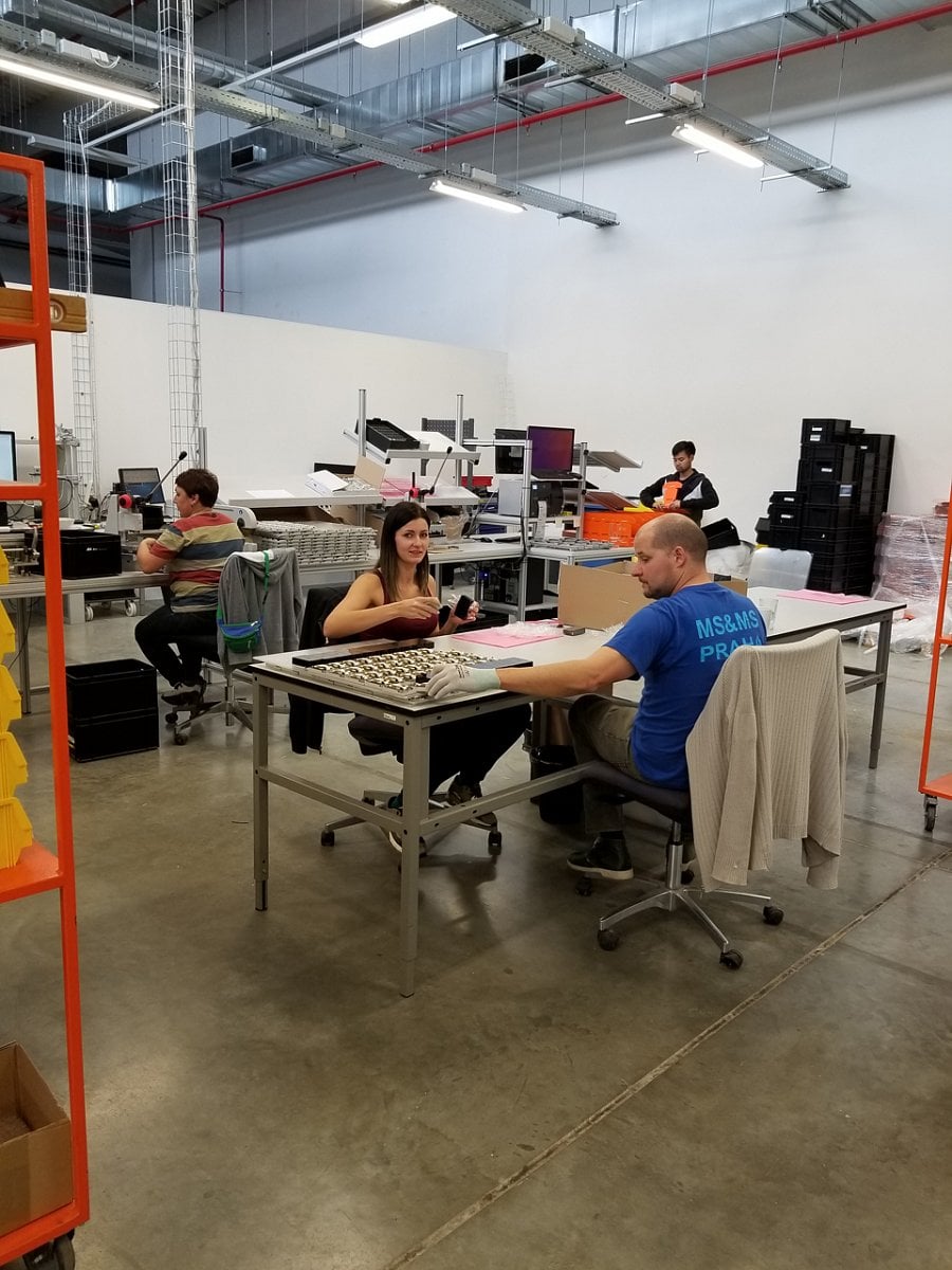 Nová výroba Y Softu v Brně