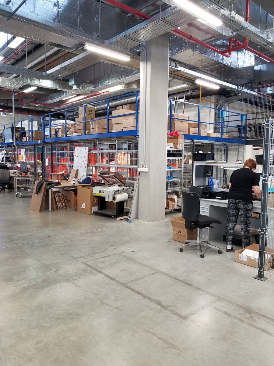 Nová výroba Y Softu v Brně