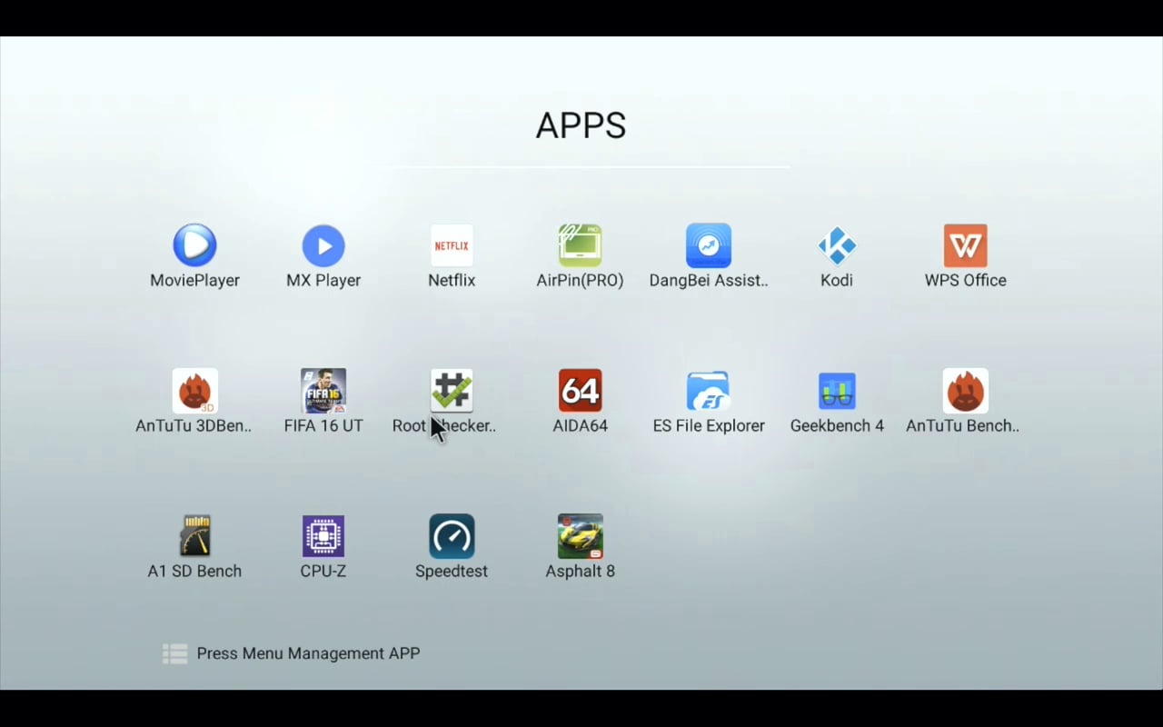 Uživatelské prostředí Mecool a systém