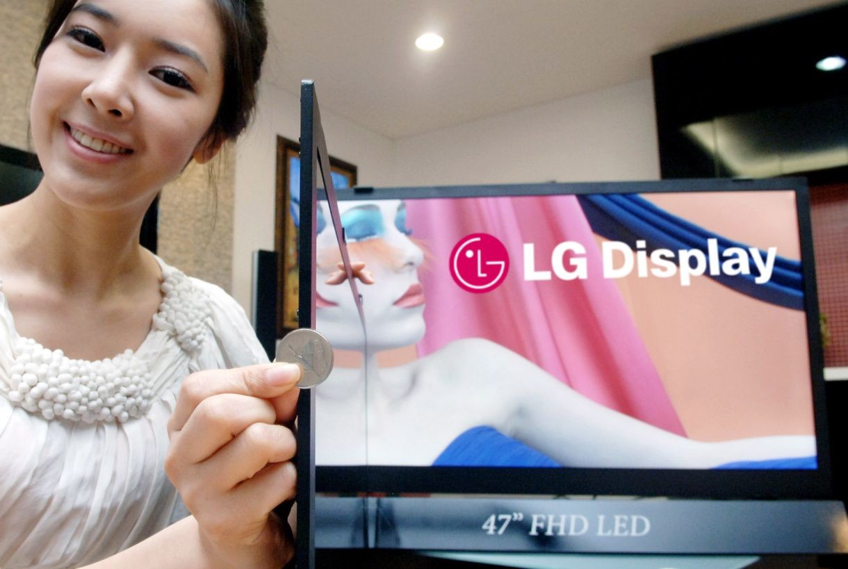 LG tenká LCD