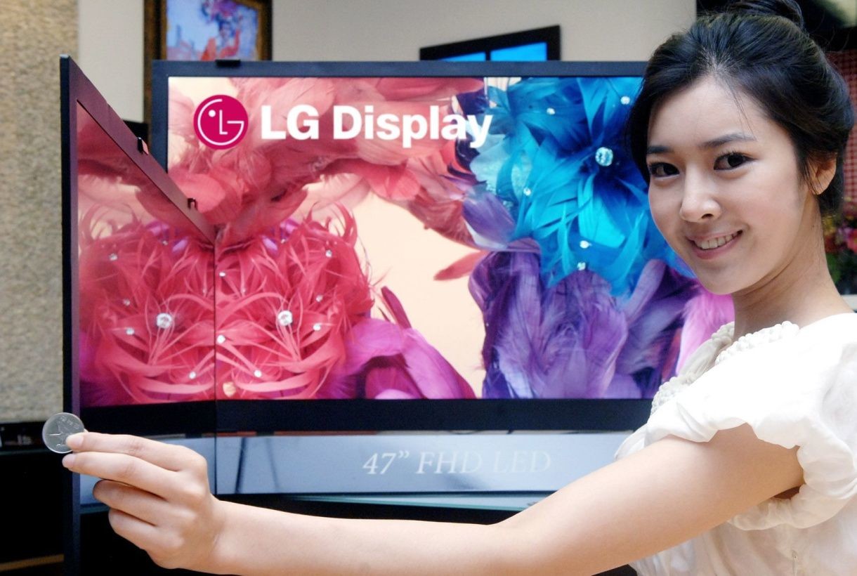 LG tenká LCD