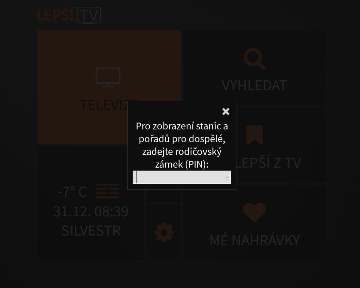 Lepší.TV na PC - stanice pro zobrazování