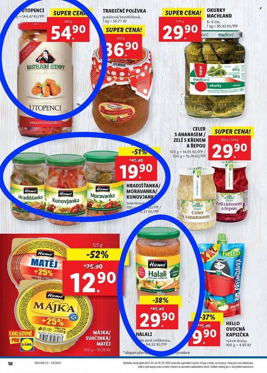 Lidl leták 2021