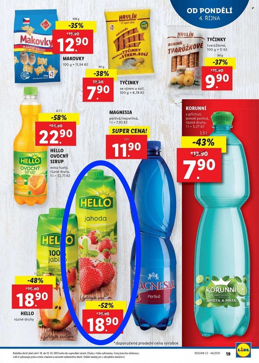 Lidl leták 2021