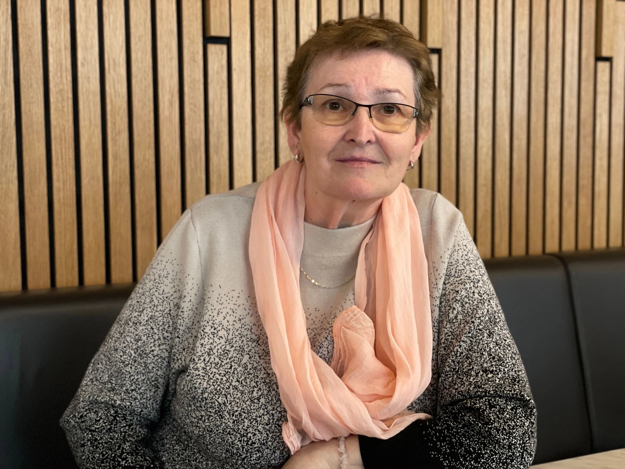 Pacientka, paní Bohumila, která onemocněla rakovinou plic i jako nekuřačka