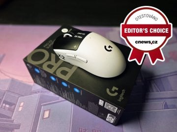 Redakce Cnews doporučuje koupi myši Logitech Pro X2 Superstrike