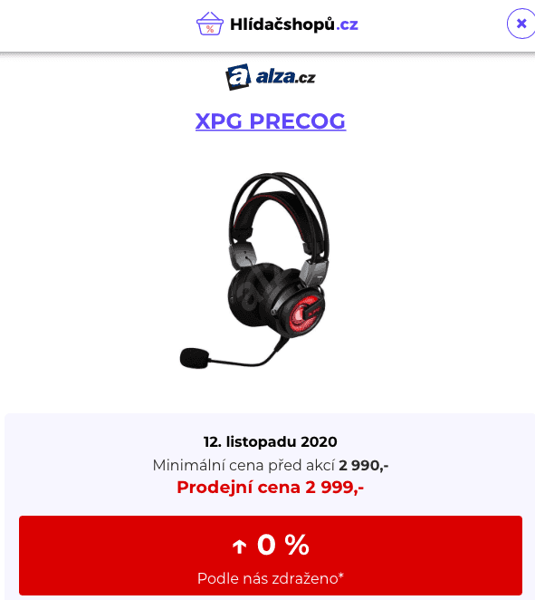 Rozdíl ve slevách na Alza.cz