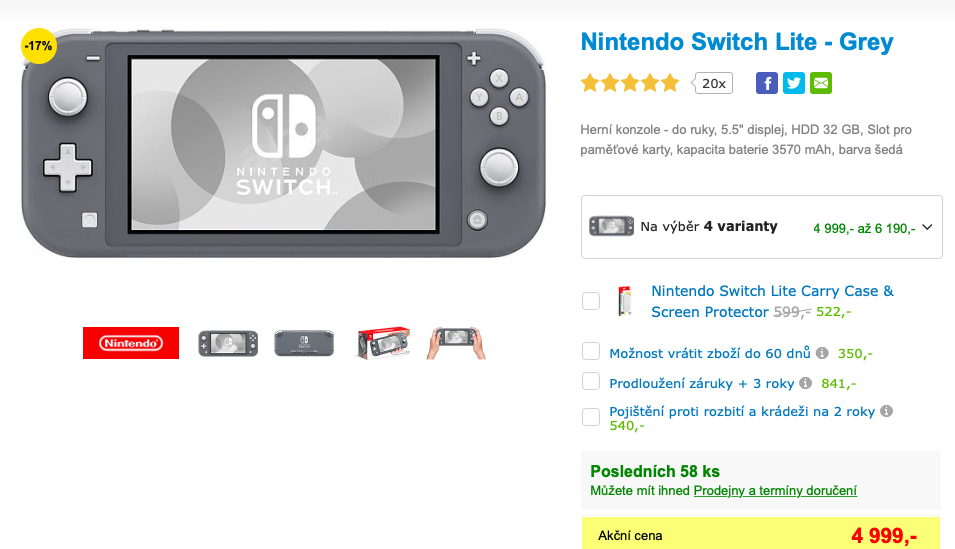 Rozdíl ve slevách na Alza.cz