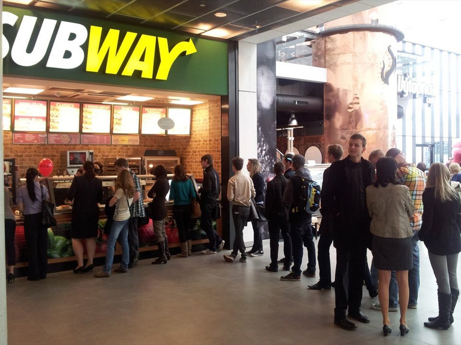 SUBWAY je nejrychleji rostoucím fastfoodem