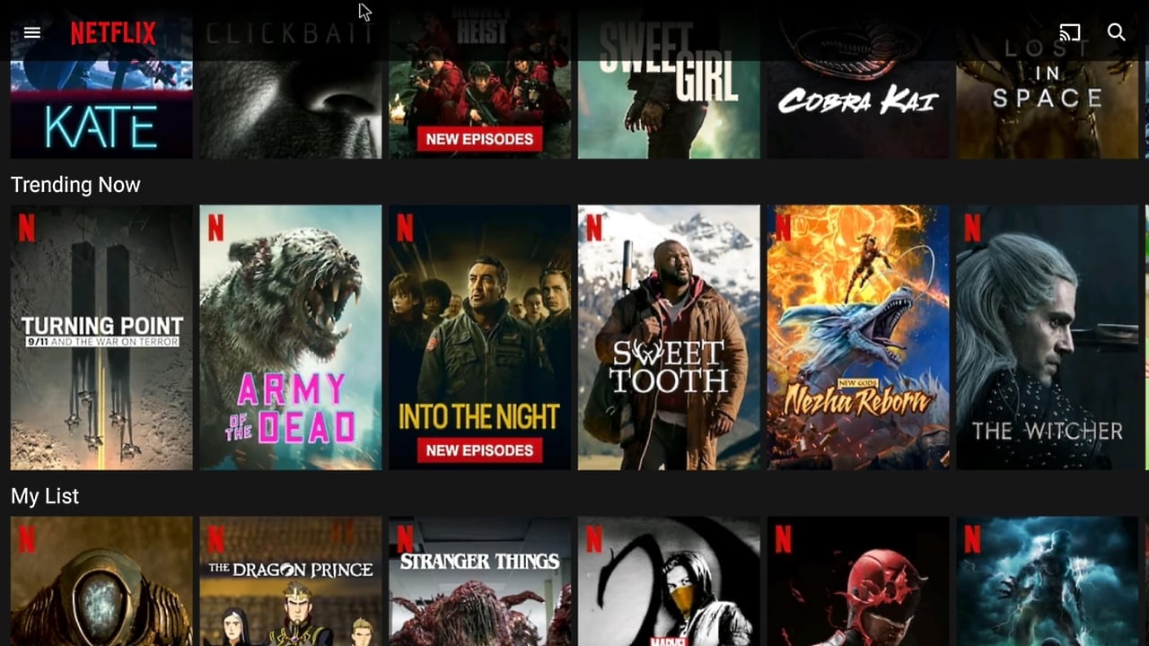 Ukázky rozhraní a nastavení podsvícení T95 Plus