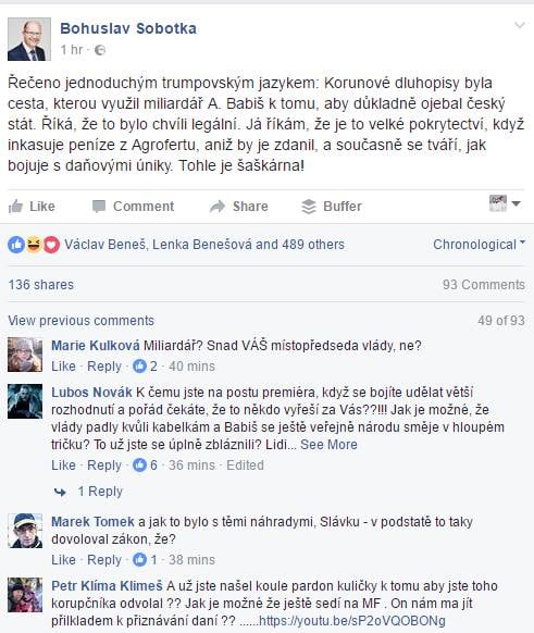 Lidová tvořivost v reakci na „sorry jako“