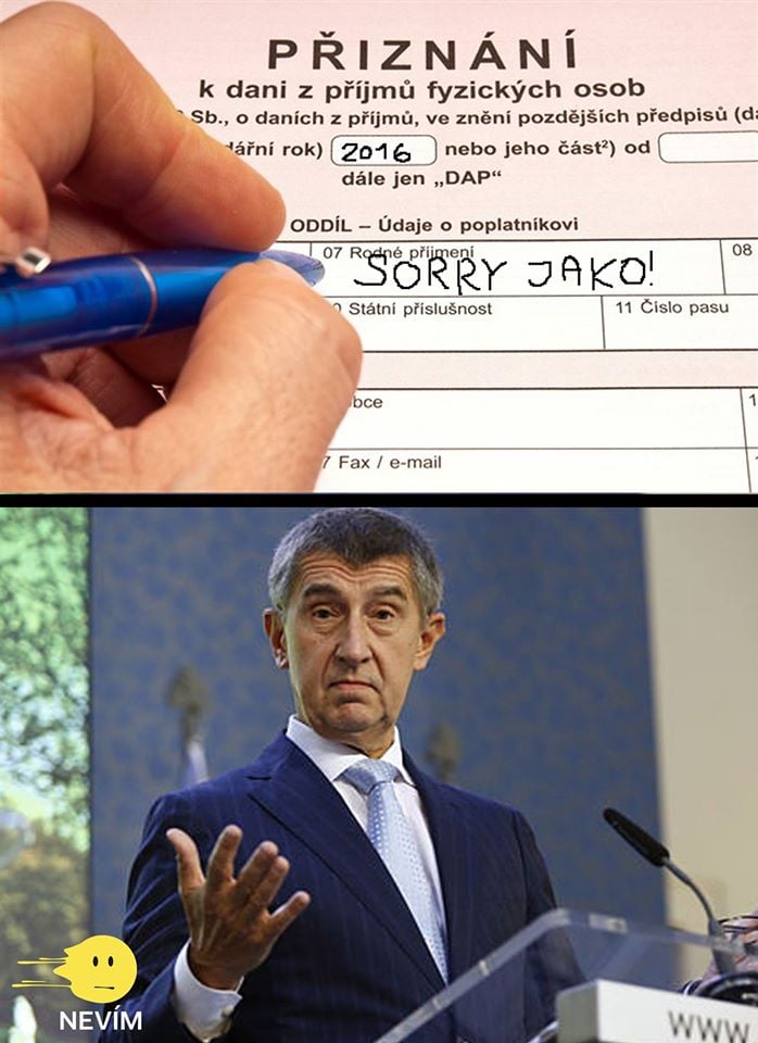 Lidová tvořivost v reakci na „sorry jako“