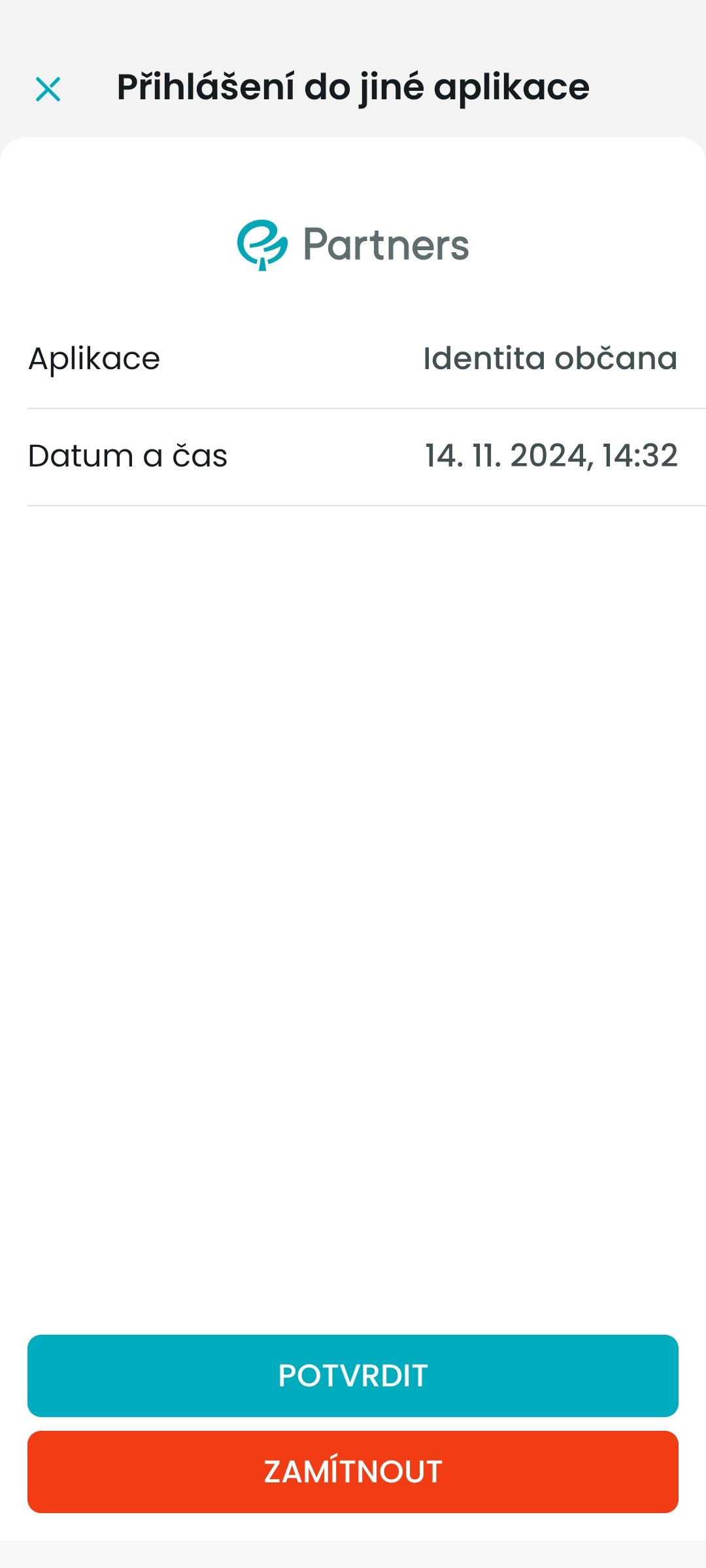 Novinka v podobě podpory Bank ID od Partners Banky. (14. 11. 2024)