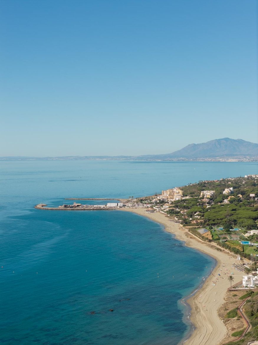 Španělské pobřeží Costa del Sol