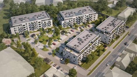 Na místě bývalých kladenských mrazíren se začne brzy bydlet. YIT zkolaudovala první etapu svého nového rezidenčního projektu