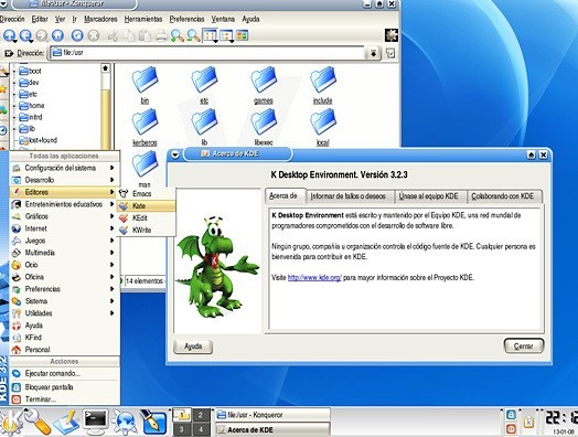 K Desktop Environment 3