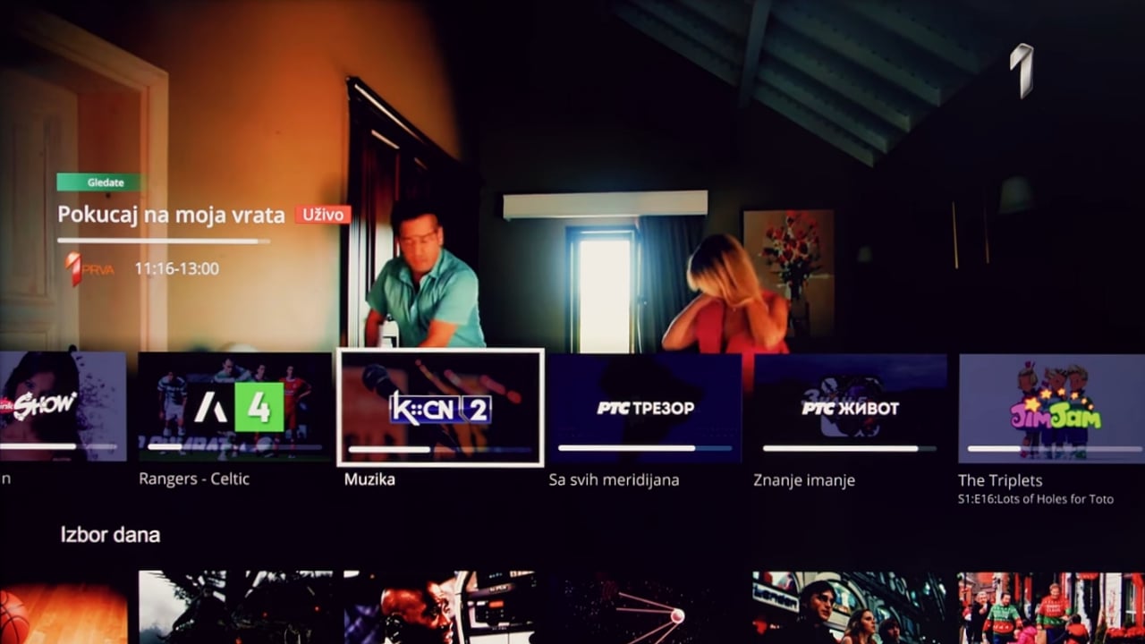 Přihlášení a domácí stránka