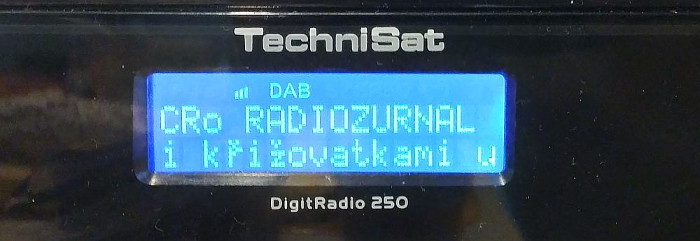 Technisat DigitRadio 250 - čeština