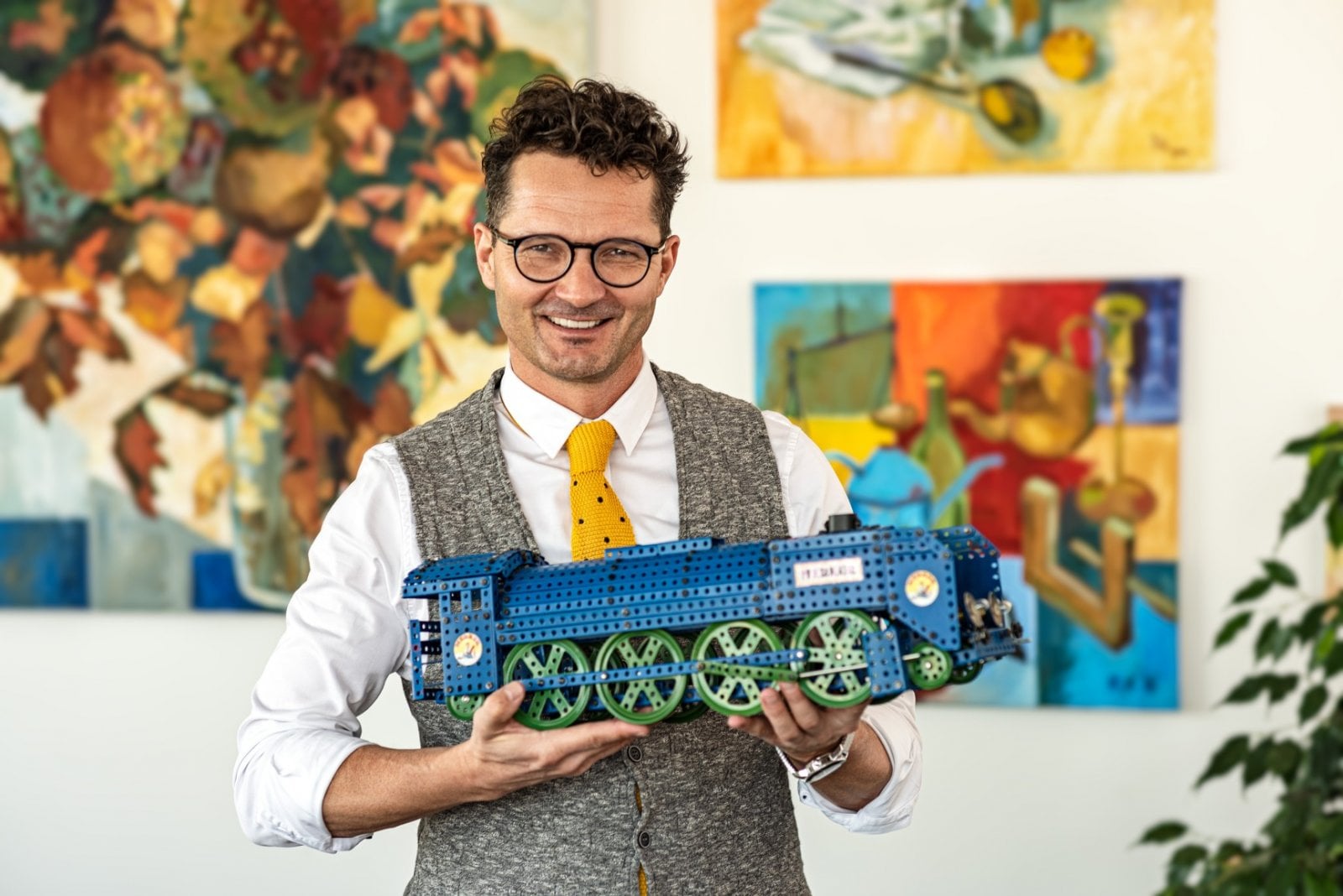 Majitel společnosti Merkur Toys Richard Hrbáč