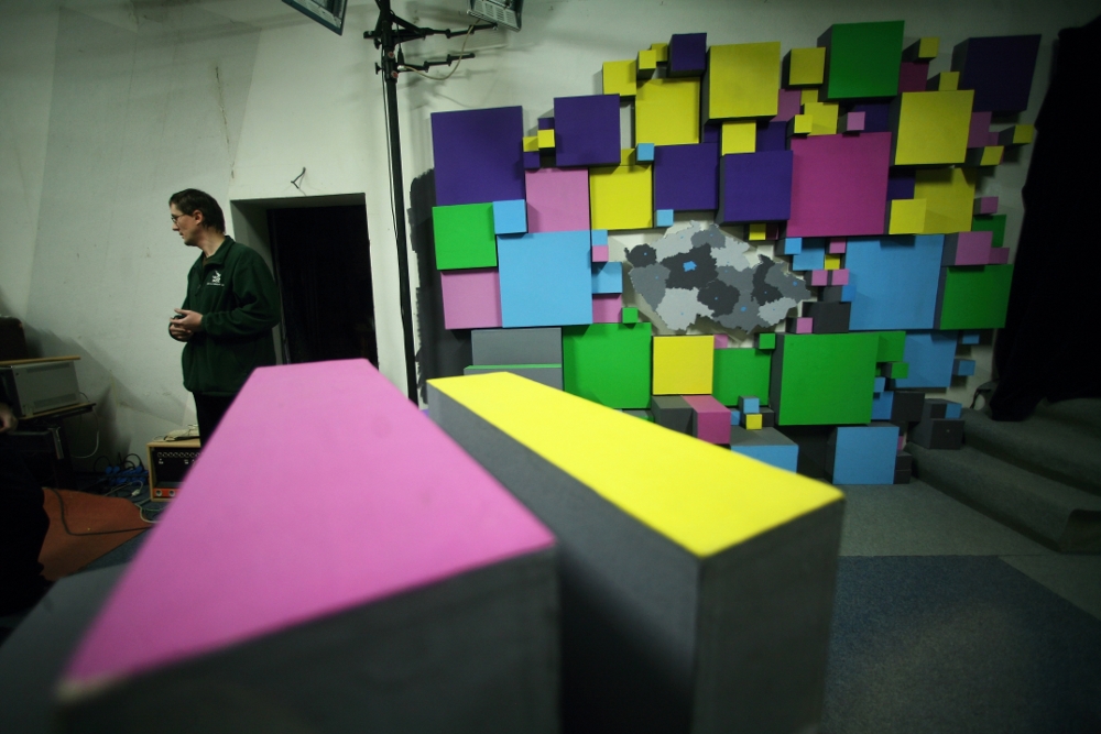 Studio křesťanské televize Noe v Ostravě