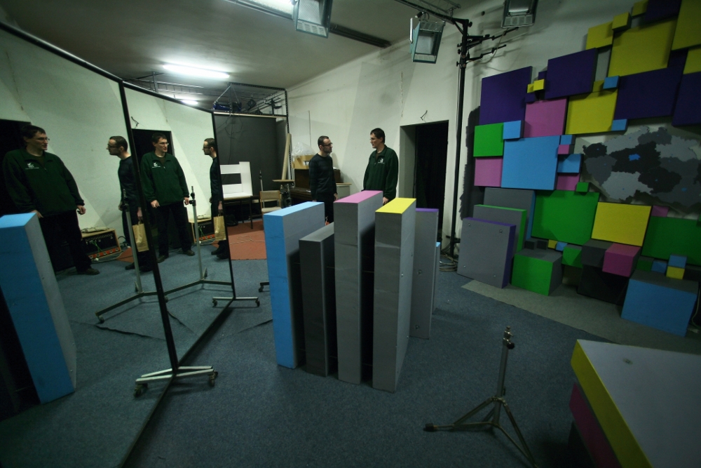 Studio křesťanské televize Noe v Ostravě