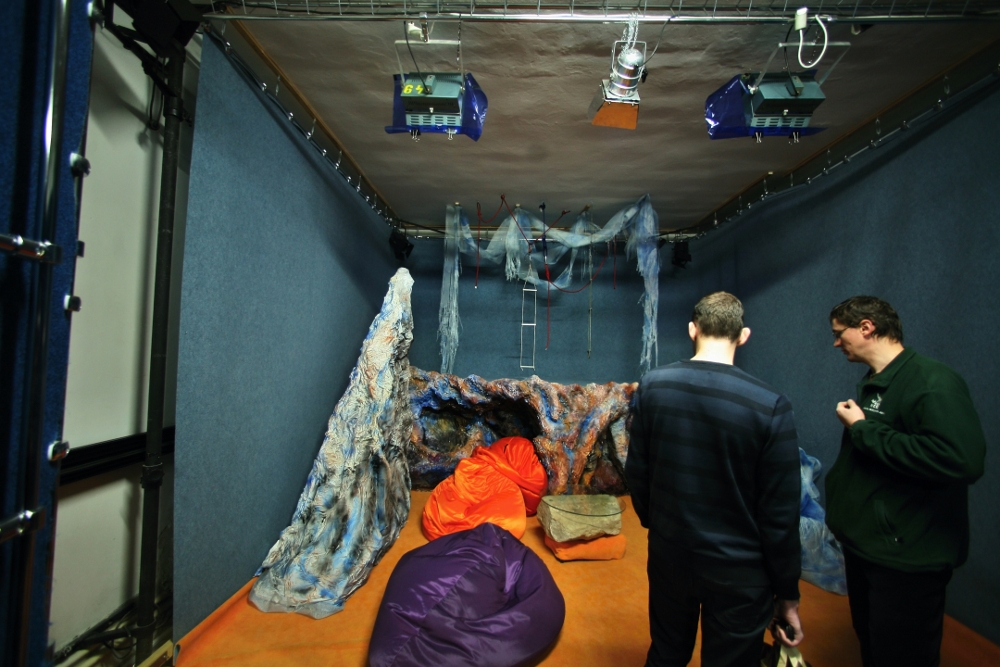 Studio křesťanské televize Noe v Ostravě