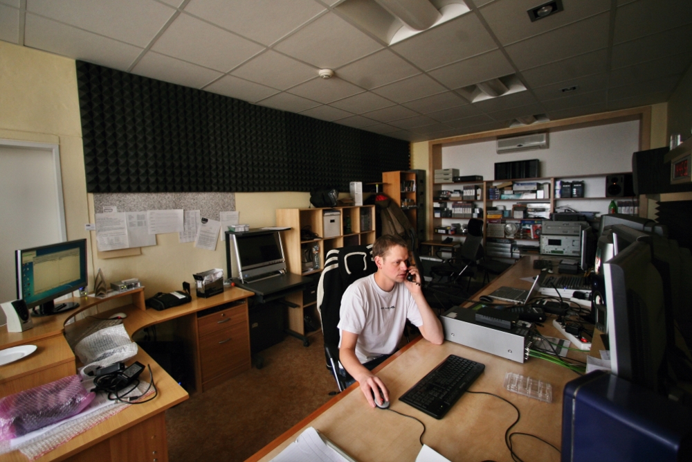 Studio křesťanské televize Noe v Ostravě