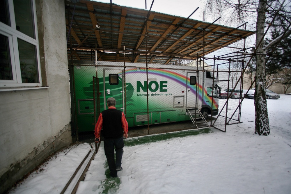 Studio křesťanské televize Noe v Ostravě