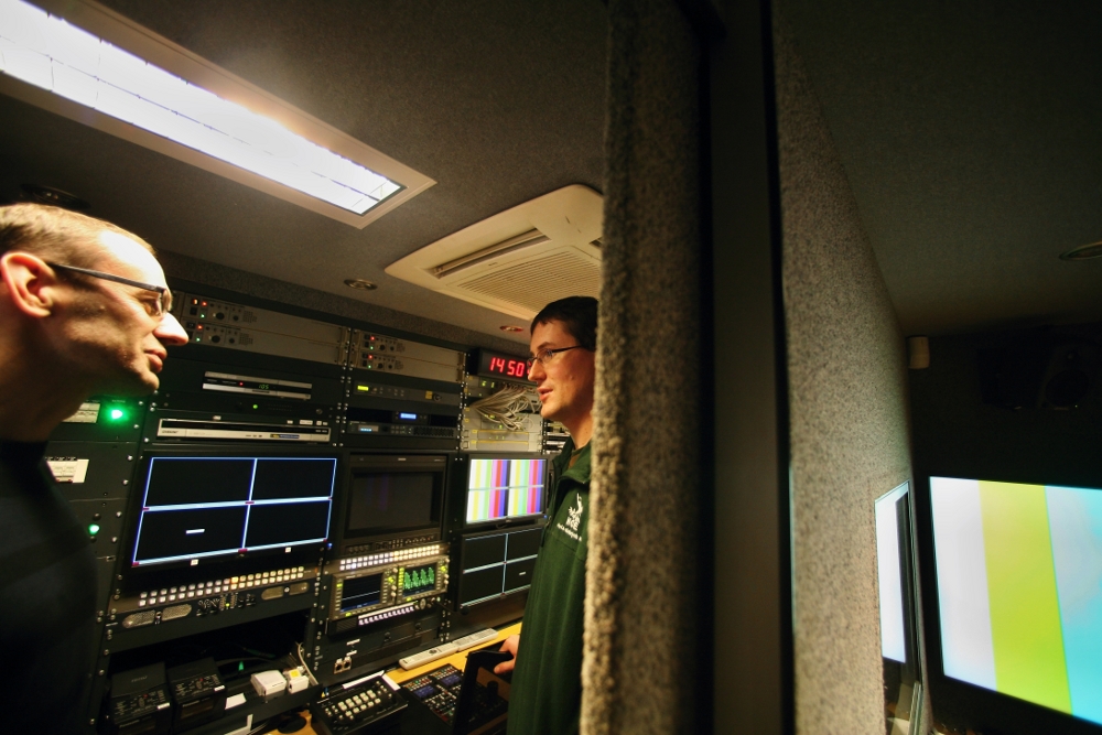 Studio křesťanské televize Noe v Ostravě