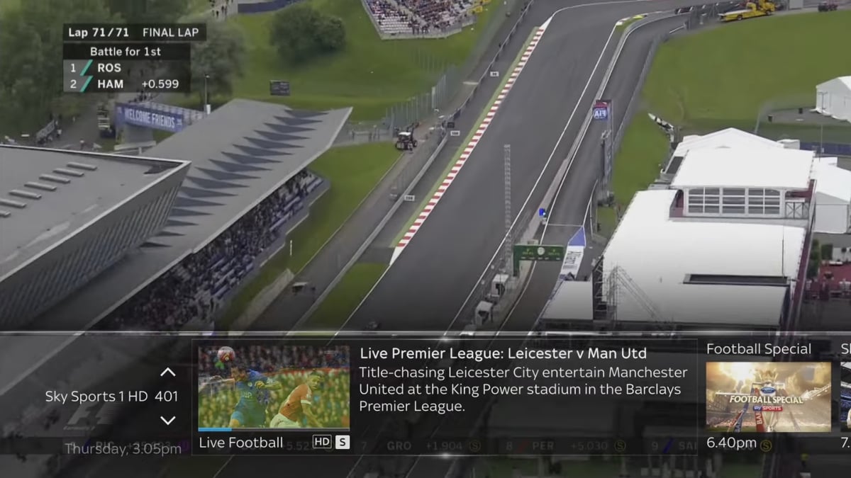 Ukázky živého vysílání